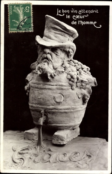 Good wine softens a man's heart