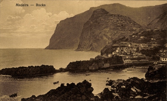 Postcard Madeira Island Portugal, panorama