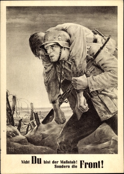 Artist PC Tschech Will, You are not the standard but the front, Wehrmacht, Day of the NSDAP