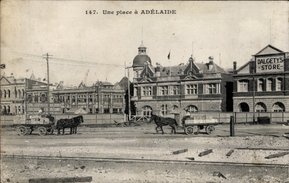 Postcard Adelaide South Australia, Place
