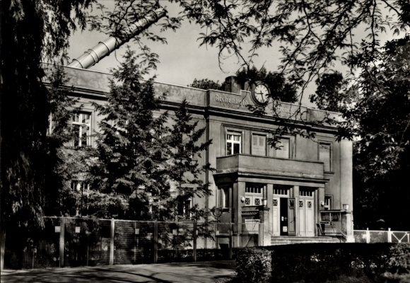 Postcard Berlin Treptow, Archenhold Observatory