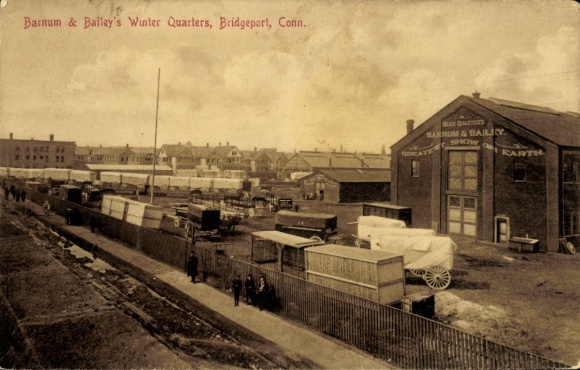 PC Bridgeport Connecticut USA, Barnum & Bailey's Winter Quarters