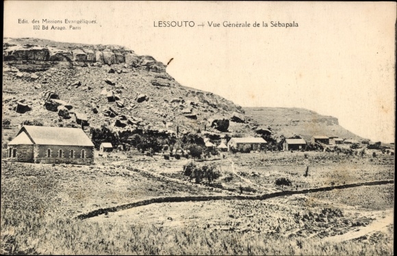 Postcard Lesotho, Player, Vue Generale
