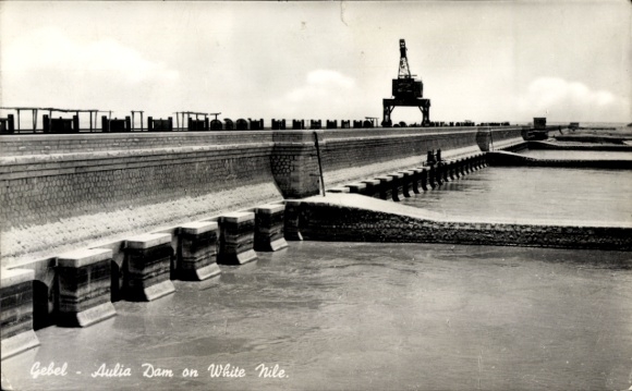 PC Jebel Aulia Sudan, Dam on White Nile