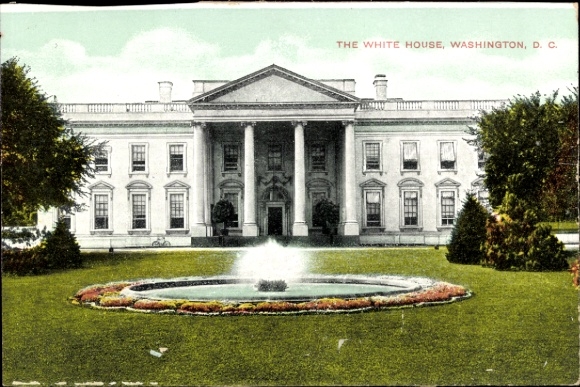 Postcard Washington DC USA, The White House