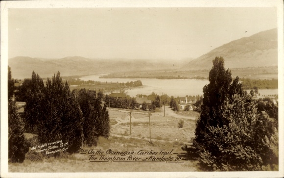 PC British Columbia, Cariboo Trail, Thompson River at Kamloops