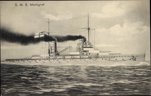 PC German warship, SMS Markgraf, Imperial Navy