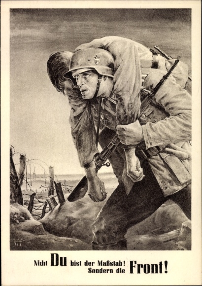 Artist PC Tschech Will, You are not the standard but the front, Wehrmacht, Day of the NSDAP