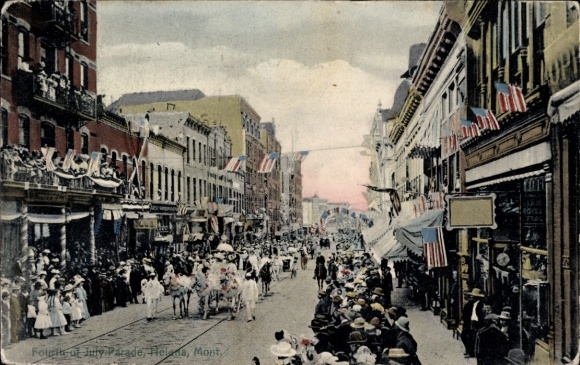 PC Helena Montana USA, Fourth of July parade