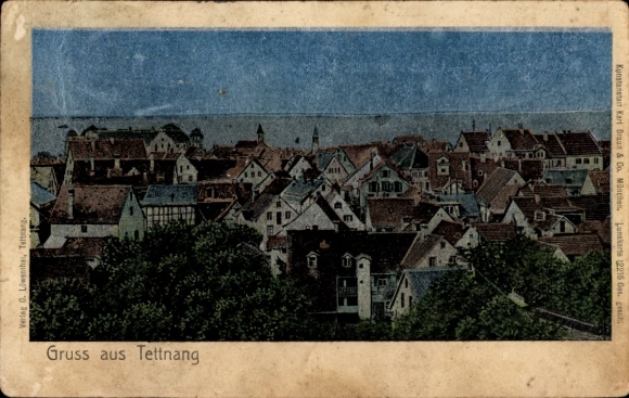 Luna Postcard Tettnang in Württemberg, general view