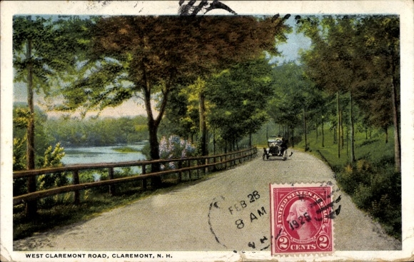 PC Claremont New Hampshire USA, West Claremont Road
