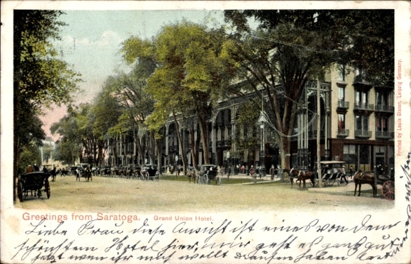 PC Saratoga New York USA, Grand Union Hotel