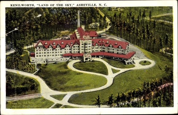 Postcard Asheville North Carolina USA, Kenilworth, Land of Heaven