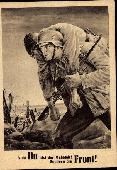 Artist PC Tschech, Will, You are not the standard but the front, Wehrmacht, Day of the NSDAP