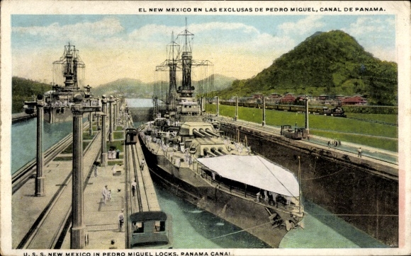PC Canal de Panama Panama Canal Panama Canal, Pedro Miguel Locks, New Mexico
