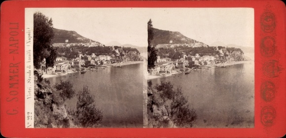 Stereo photo Vietri sul Mare Campania, Strada di Amalfi
