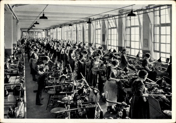 Postcard Berlin Spandau Siemensstadt, Revolver Dreherei, Wernerwerk Siemens und Halske AG