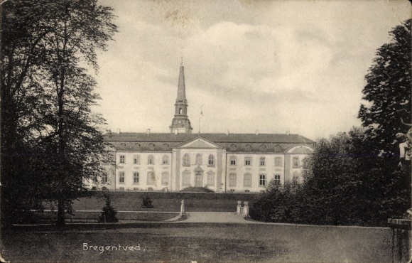 Postcard Haslev Denmark, Bregentved