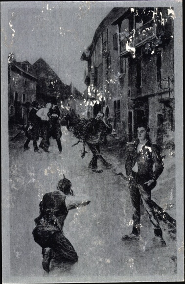 Artist Postcard Eluard, Paul, On tue comme on respire, They kill as easily as they breathe