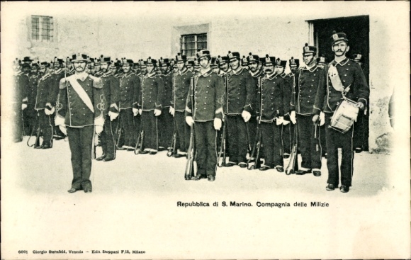 PC San Marino, Compagnie delle Milizie, militia company