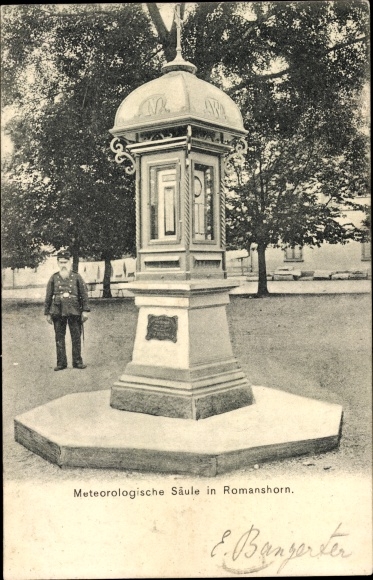 PC Romanshorn Kanton Thurgau, meteorological column