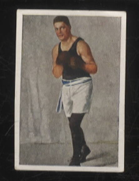Jasmatzi Dresden collectible card, world-class boxer Gene Tunney, approx. 6 x 4 cm