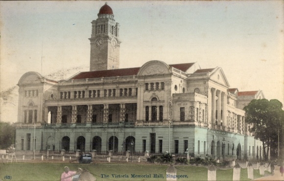 Postcard Singapore, Victoria Memorial Hall