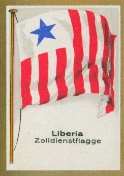 Collective picture Ulmenried flag pictures No. 284, Liberia, customs service flag