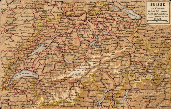 Maps of Switzerland
