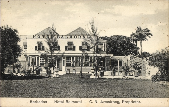 Postcard Barbados, Hotel Balmoral