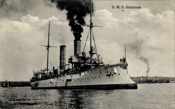 German warship, SMS Amazone, Imperial Navy