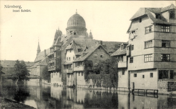 Judaica Academy Nuremberg in Middle Franconia, Schütt Island, Synagogue