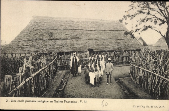 Ak-Guinea, Guinée Française, École Primaire Indigène