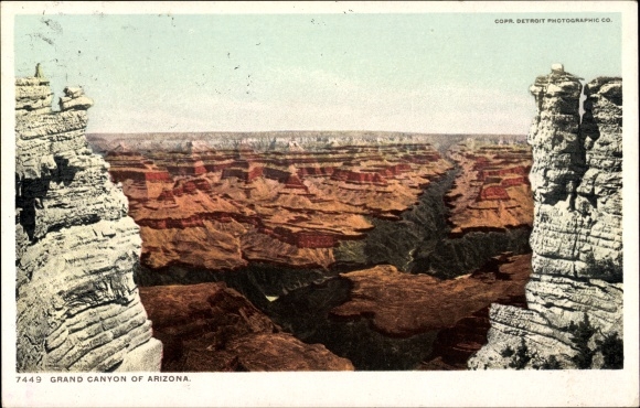 Postcard Grand Canyon Arizona United States