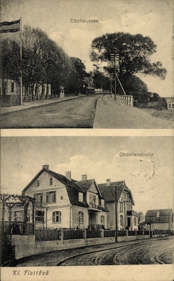 Hamburg Altona Klein Flottbek, Elbchaussee, Christianstraße