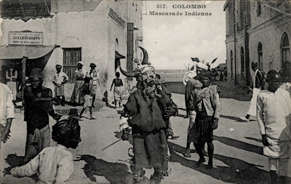 PC Colombo Ceylon Sri Lanka, Mascarade Indine