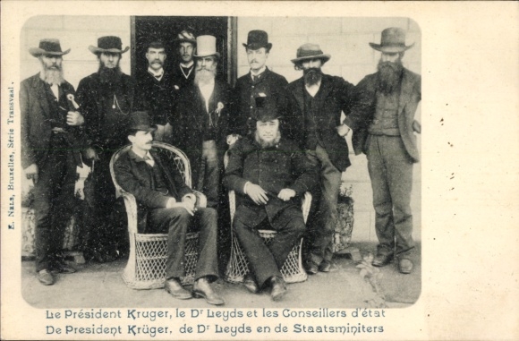 South Africa, President Kruger, Dr. Leyds, State Councillors