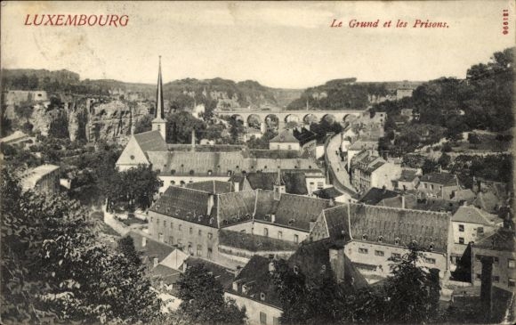 CPA Grund Luxembourg, Panorama, les Prisons