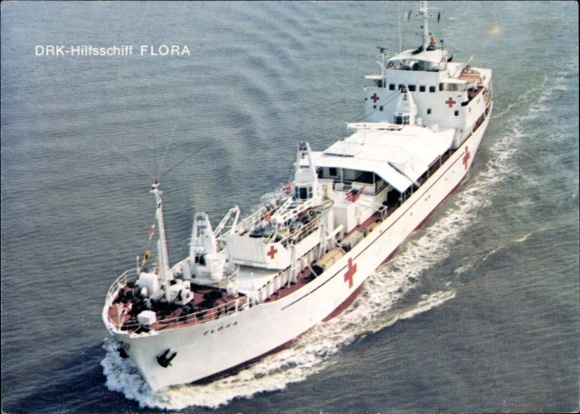 Auxiliary ship Flora, German Red Cross, German Navy
