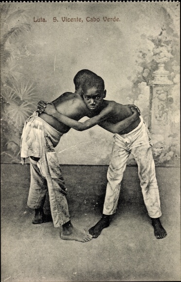 Postcard Sao Vicente Cape Verde, Luta