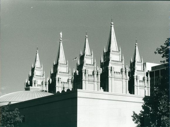 Photo Salt Lake City Utah USA, Salt Lake Temple
