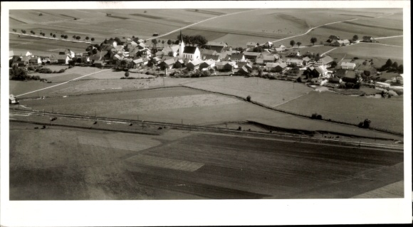 Postcard Herbrechtingen in Württemberg, Herbrechtingen from the northwest