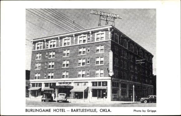 PC Bartlesville Oklahoma USA, Burlingame Hotel