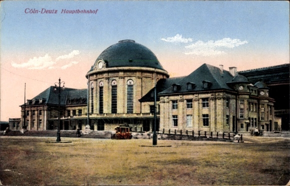 Deutz AK Cologne on the Rhine, main train station