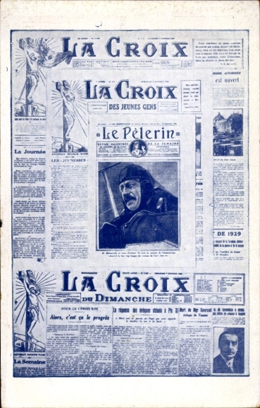 Newspaper PC Le Pèlerin, La Croix