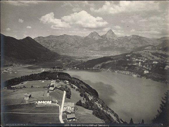 Photo Seelisberg Canton Uri, aerial view, Gironplätzli