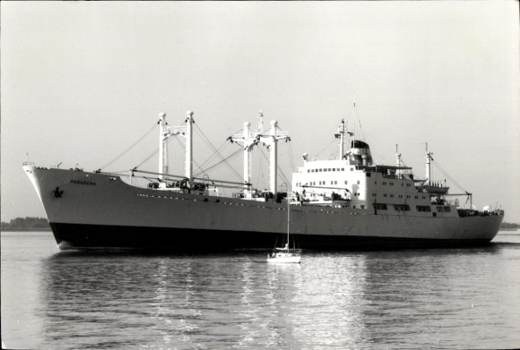 Photo Postcard cargo ship Pasadena