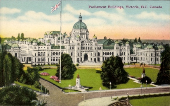 PC Victoria British Columbia Canada, Parliament Buildings