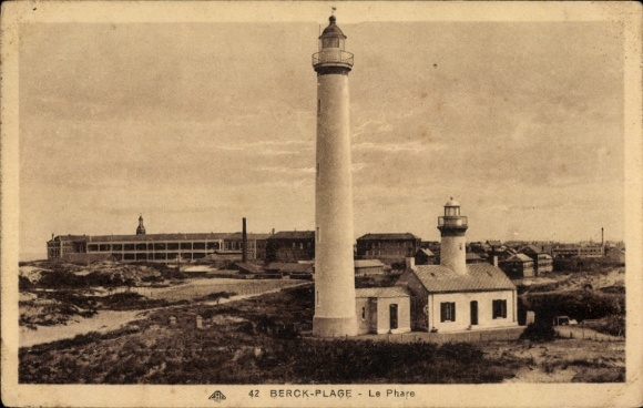 CPA Berck Plage Pas de Calais, Le Phare