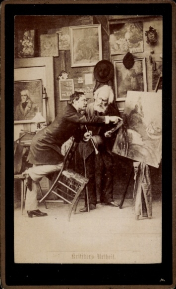 CDV Critic's Verdict, Painter in the Studio